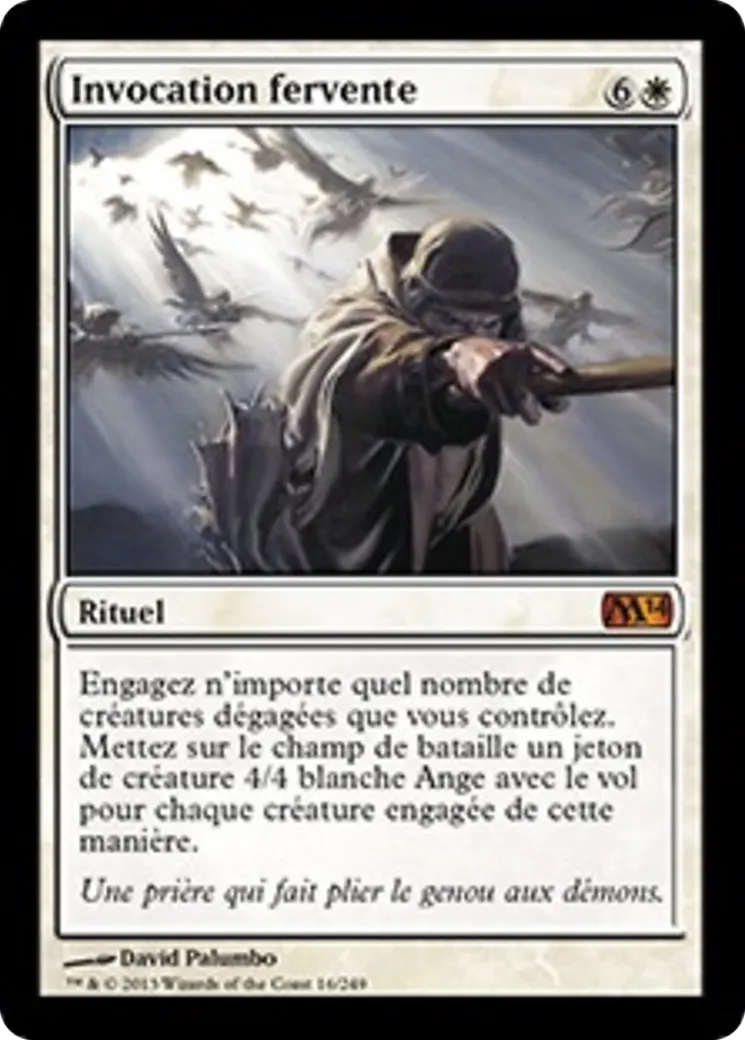 Invocation fervente — Magic 2014 — Magic: The Gathering