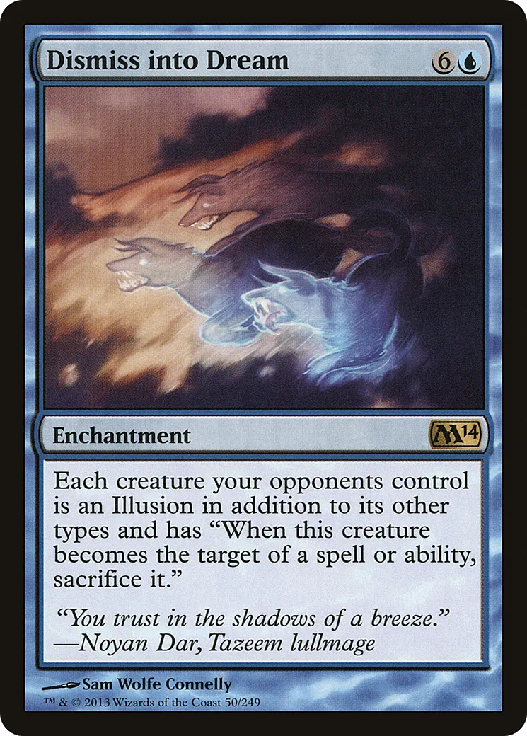 Dismiss into Dream — Magic 2014 — Magic: The Gathering