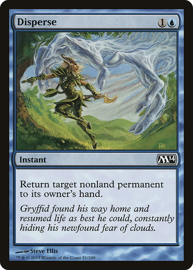 Disperse — Magic 2014 — Magic: The Gathering