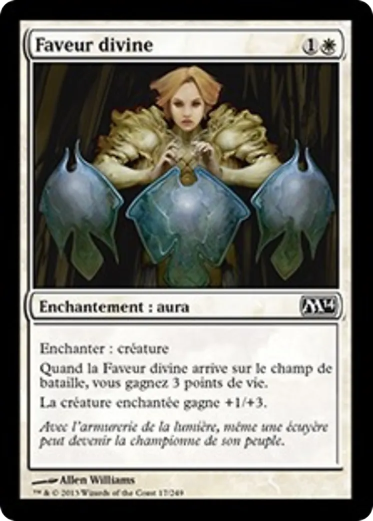 Faveur divine — Magic 2014 — Magic: The Gathering