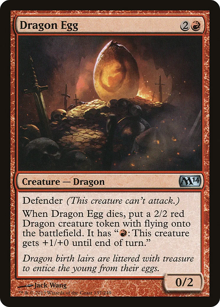 Œuf de dragon — Magic 2014 — Magic: The Gathering