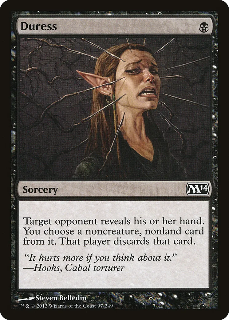 Duress — Magic 2014 — Magic: The Gathering