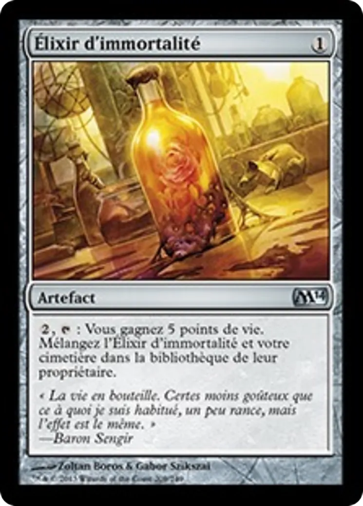 Élixir d'immortalité — Magic 2014 — Magic: The Gathering