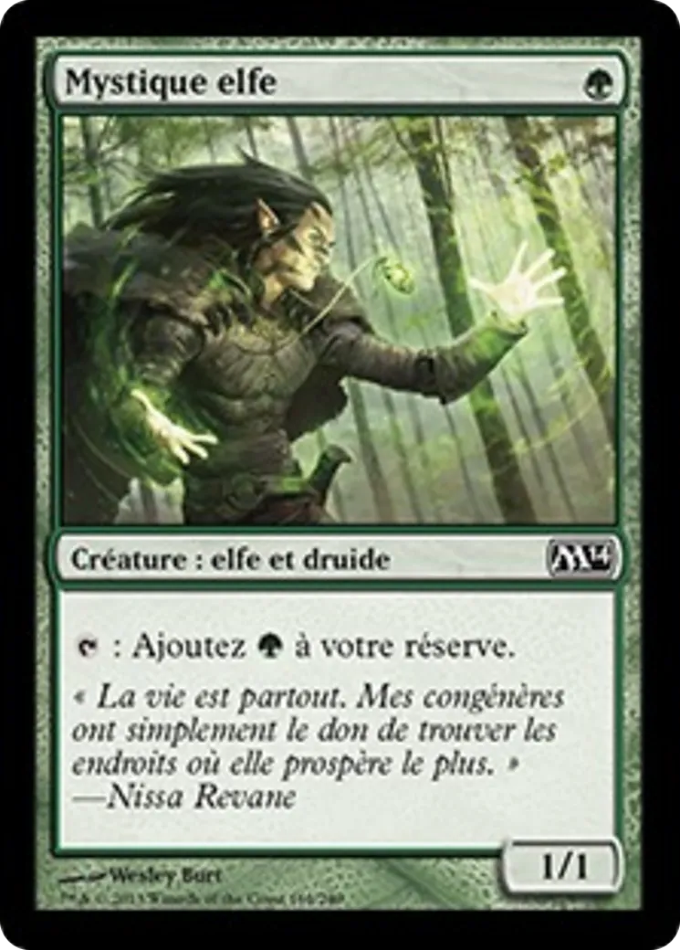 Mystique elfe — Magic 2014 — Magic: The Gathering