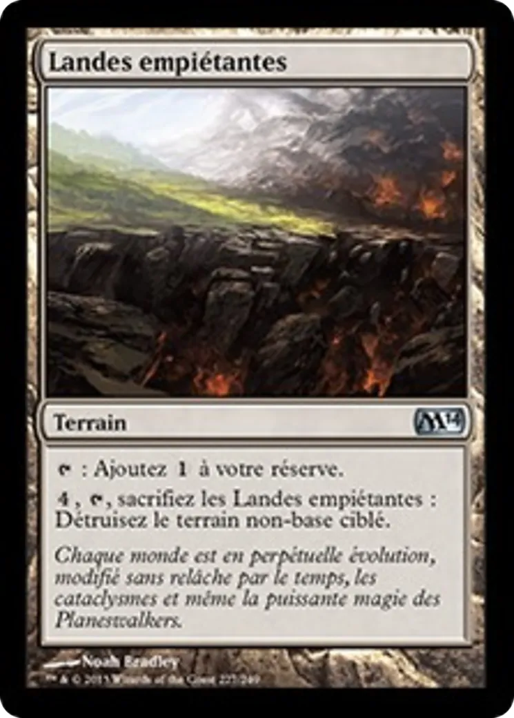 Landes empiétantes — Magic 2014 — Magic: The Gathering
