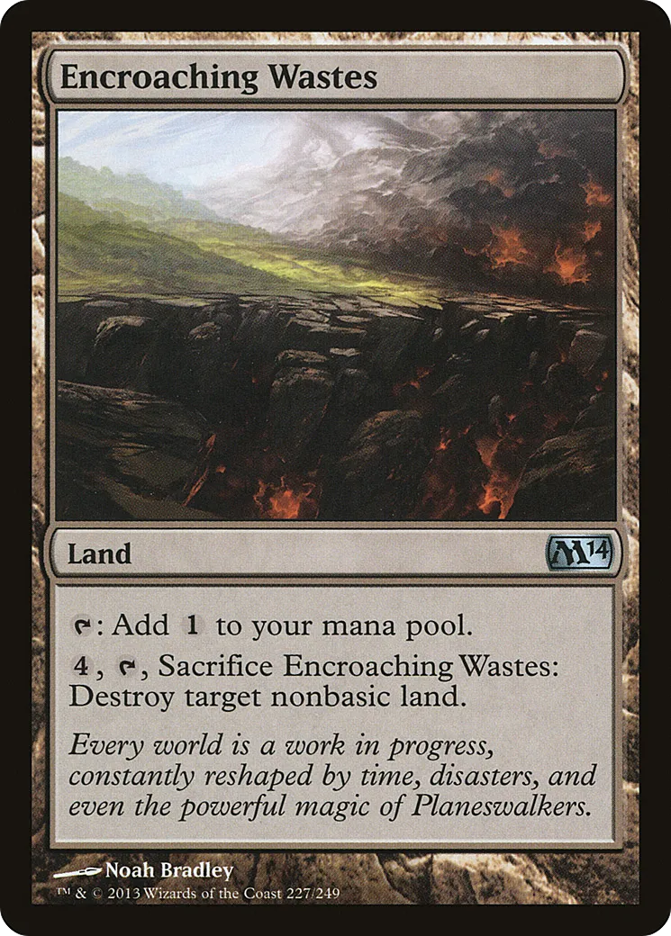 Landes empiétantes — Magic 2014 — Magic: The Gathering