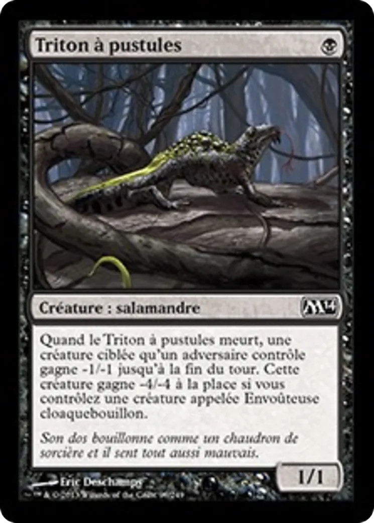 Triton à pustules — Magic 2014 — Magic: The Gathering