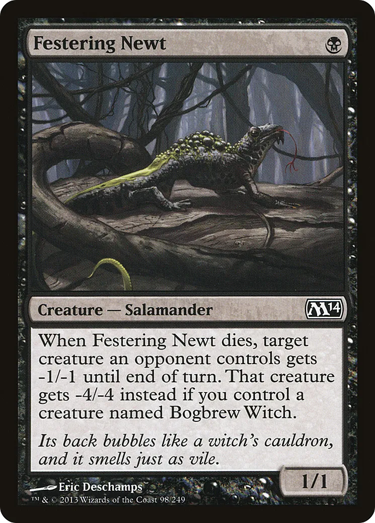 Triton à pustules — Magic 2014 — Magic: The Gathering