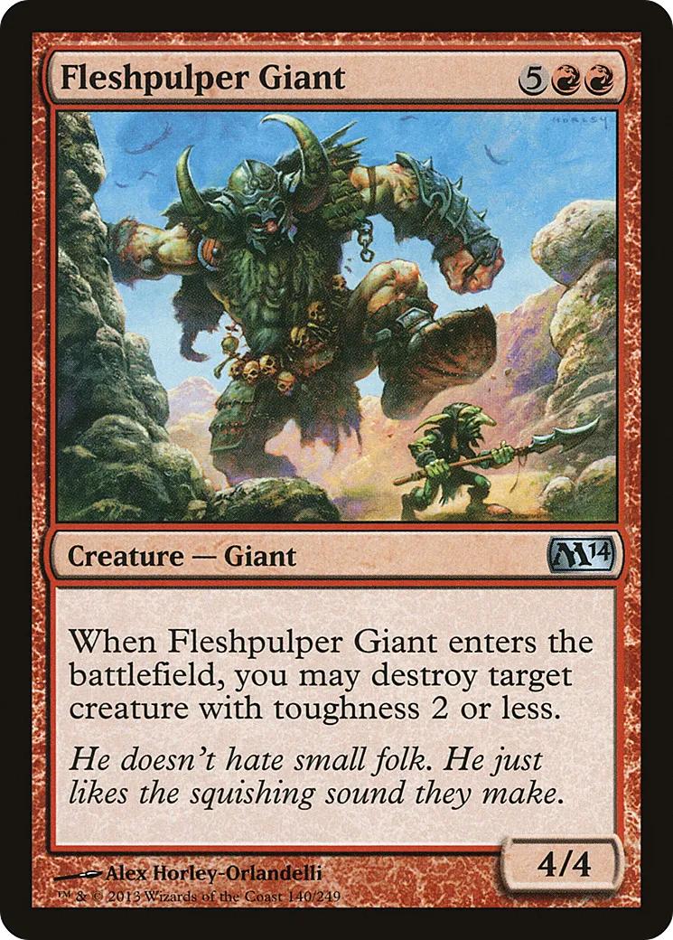 Géant pulpechair — Magic 2014 — Magic: The Gathering