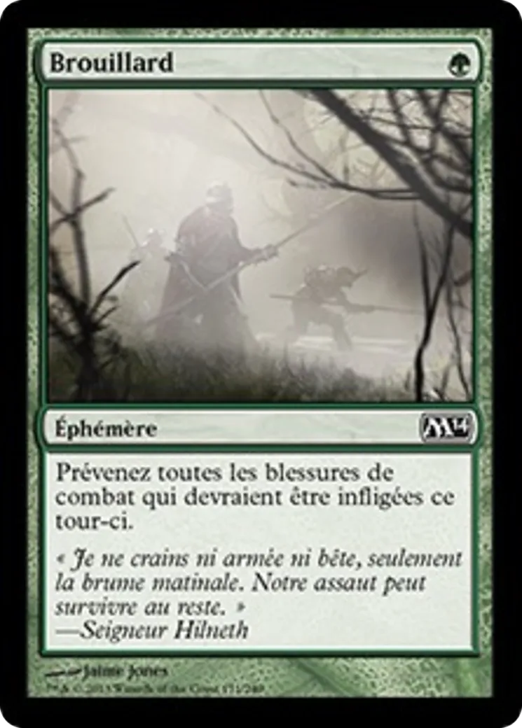 Brouillard — Magic 2014 — Magic: The Gathering