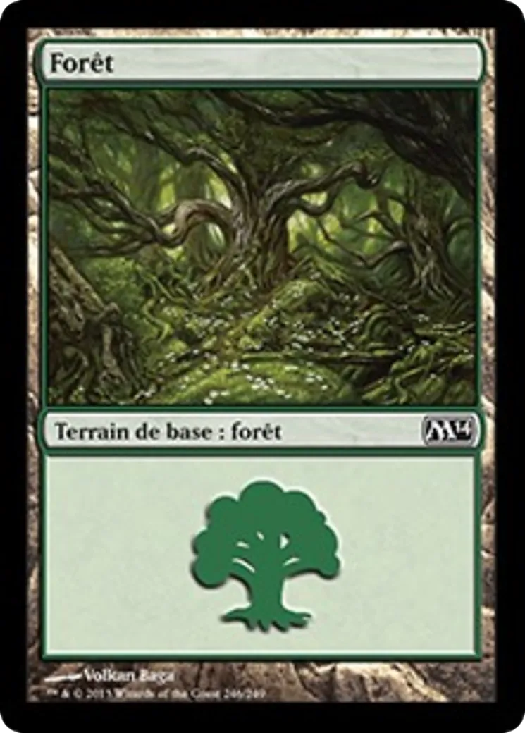 Forêt — Magic 2014 — Magic: The Gathering