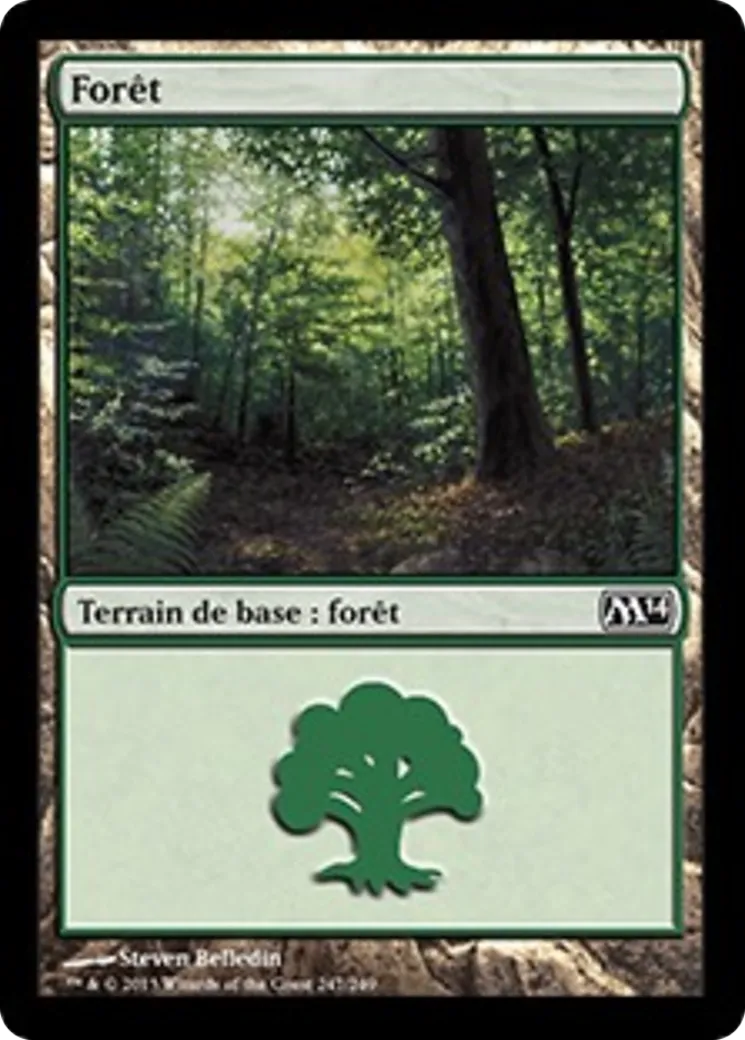 Forêt — Magic 2014 — Magic: The Gathering