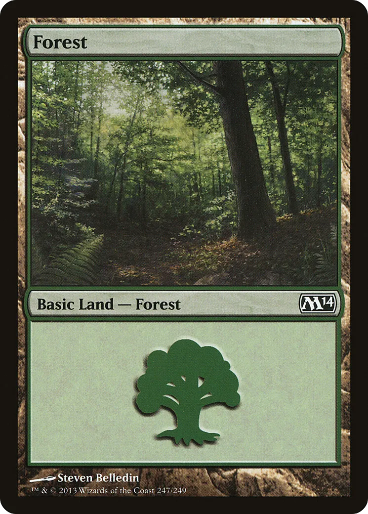 Forest — Magic 2014 — Magic: The Gathering