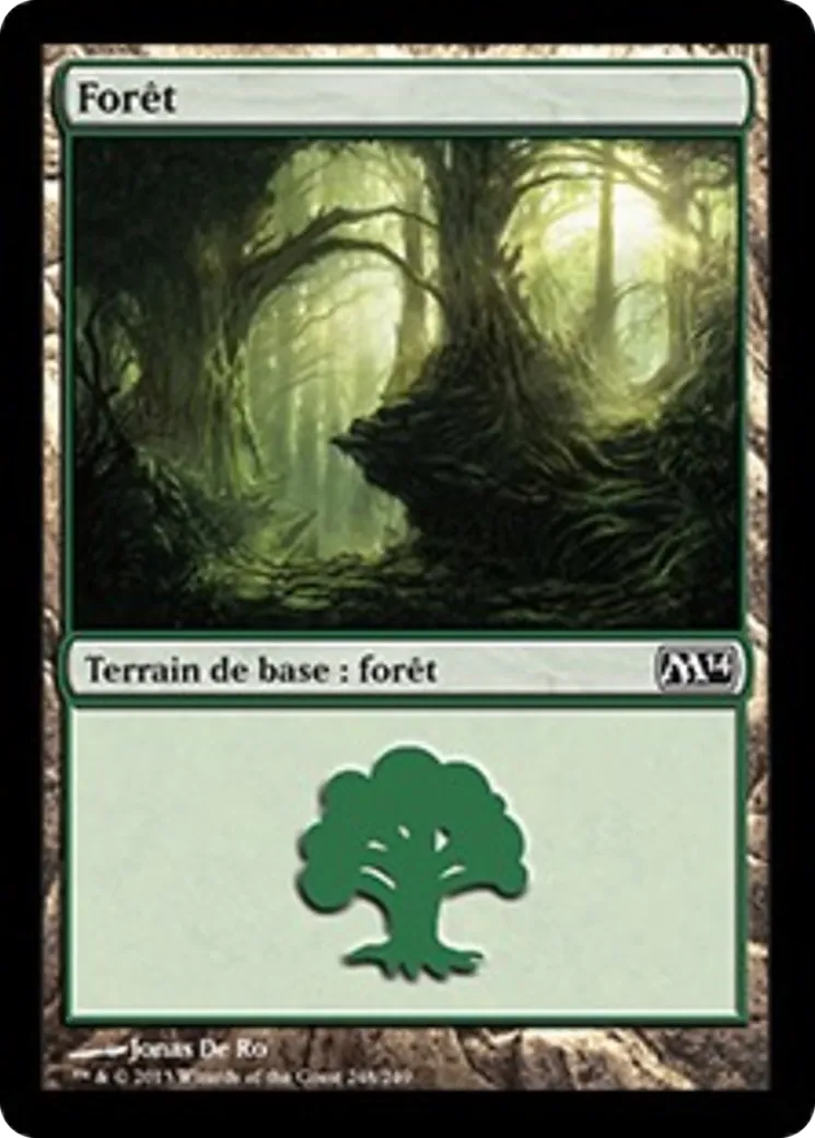 Forêt — Magic 2014 — Magic: The Gathering