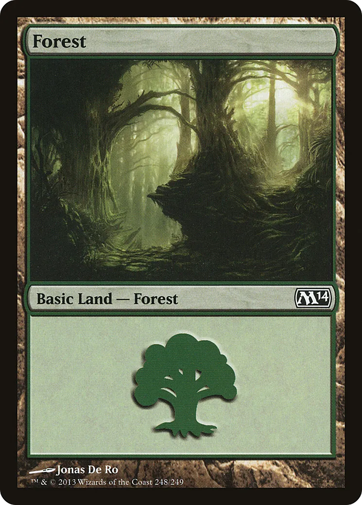 Forest — Magic 2014 — Magic: The Gathering