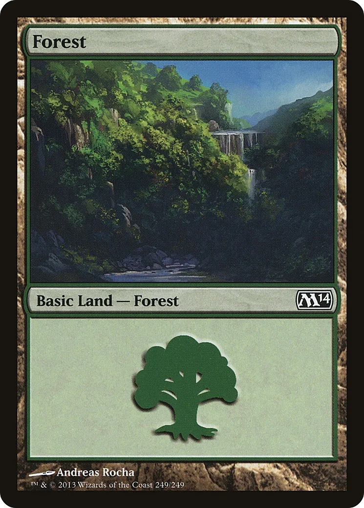 Forest — Magic 2014 — Magic: The Gathering