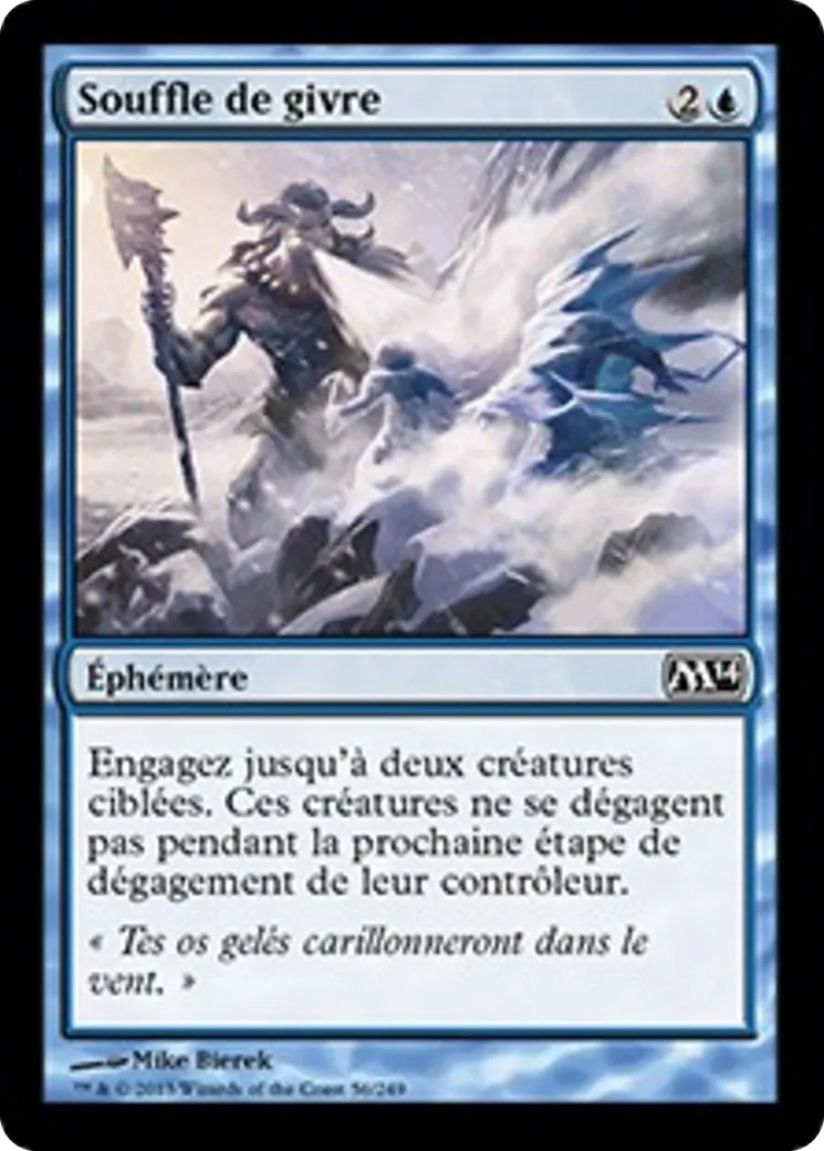 Souffle de givre — Magic 2014 — Magic: The Gathering