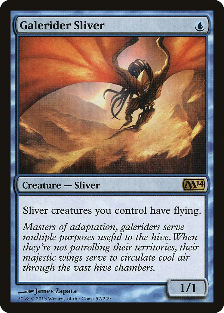 Galerider Sliver — Magic 2014 — Magic: The Gathering