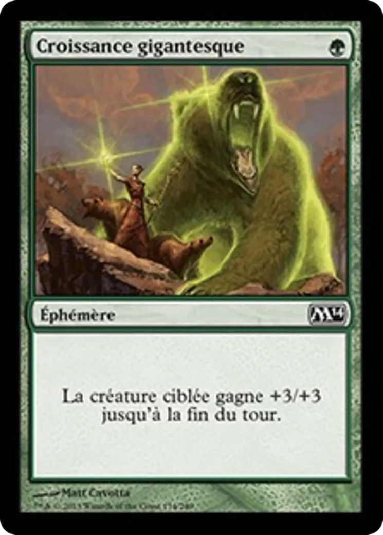 Croissance gigantesque — Magic 2014 — Magic: The Gathering
