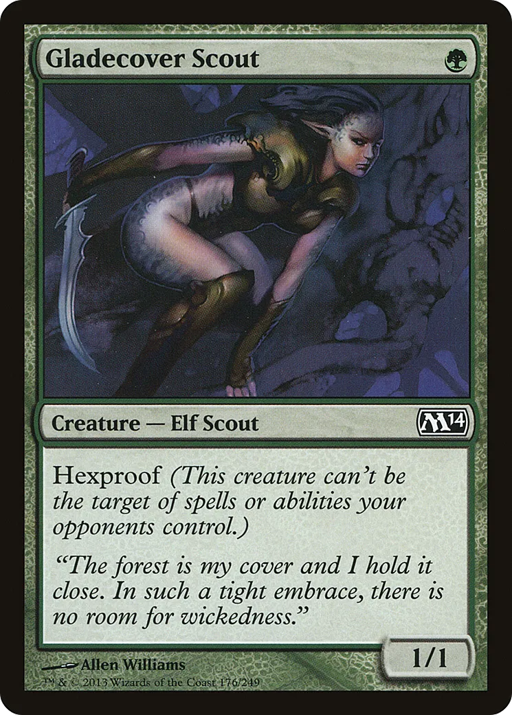 Éclaireuse des clairières — Magic 2014 — Magic: The Gathering
