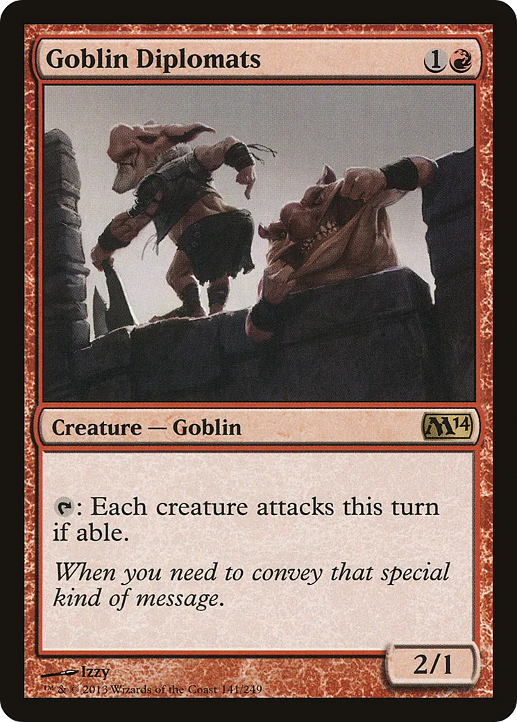 Diplomates gobelins — Magic 2014 — Magic: The Gathering