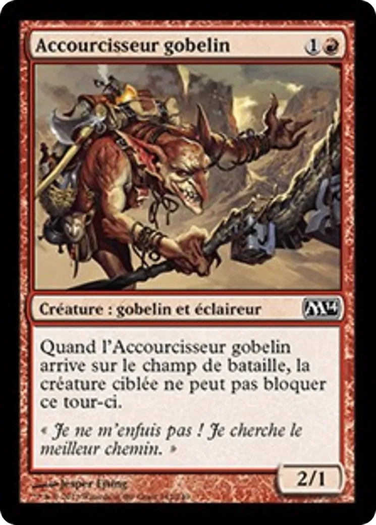 Accourcisseur gobelin — Magic 2014 — Magic: The Gathering