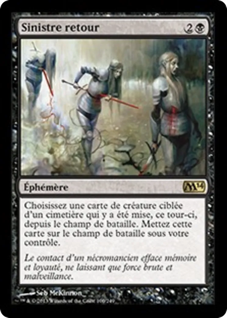Sinistre retour — Magic 2014 — Magic: The Gathering