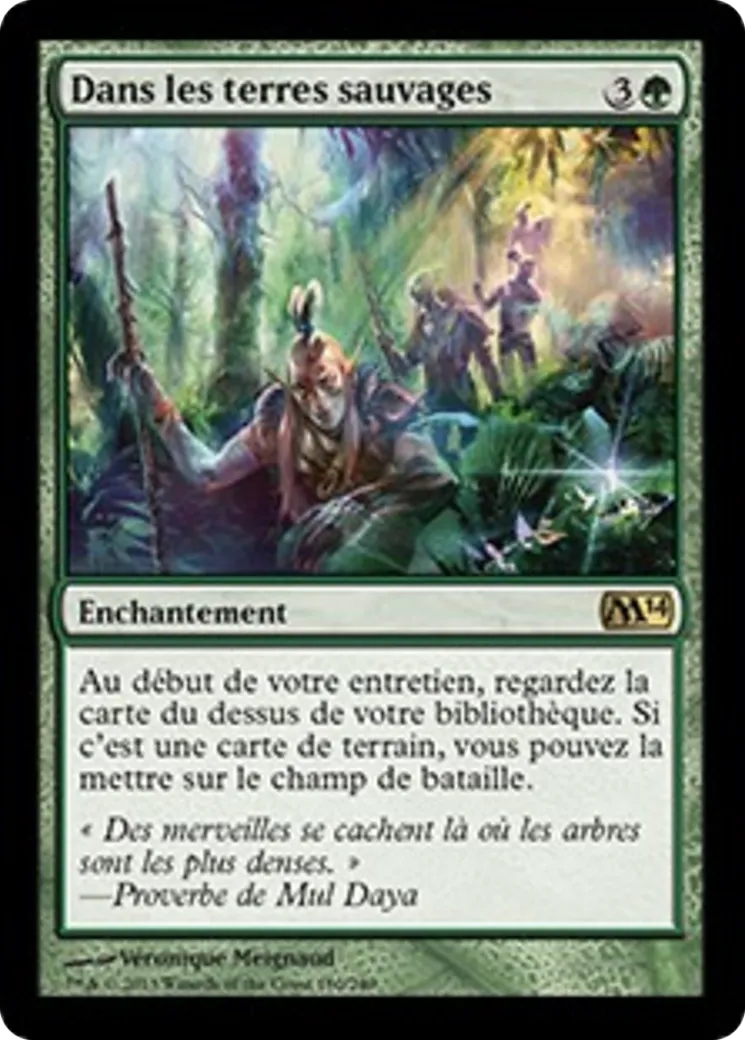 Dans les terres sauvages — Magic 2014 — Magic: The Gathering