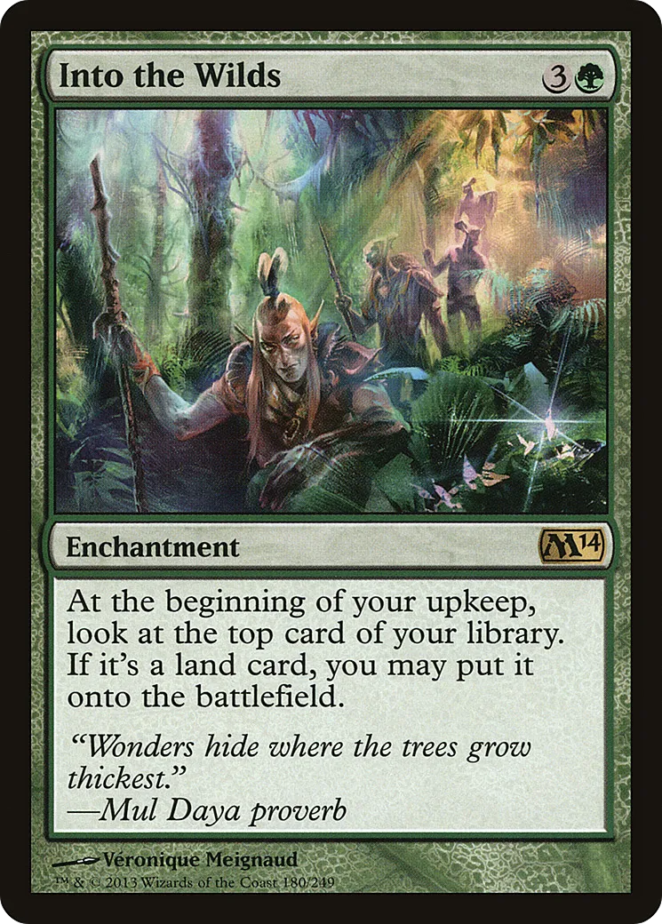 Into the Wilds — Magic 2014 — Magic: The Gathering
