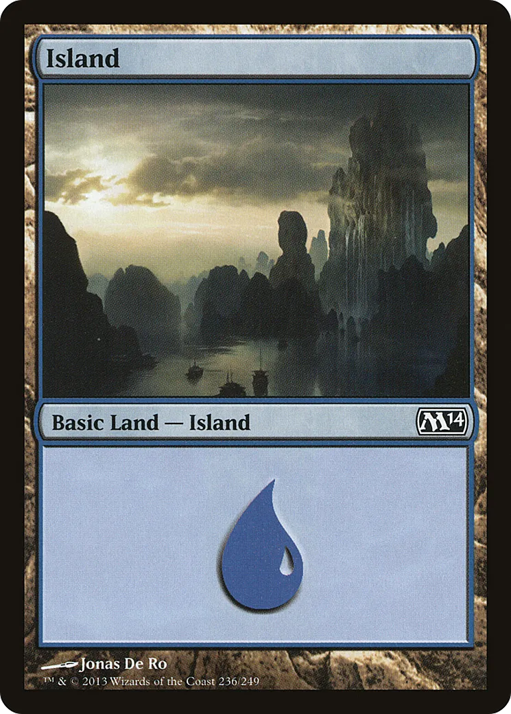 Island — Magic 2014 — Magic: The Gathering