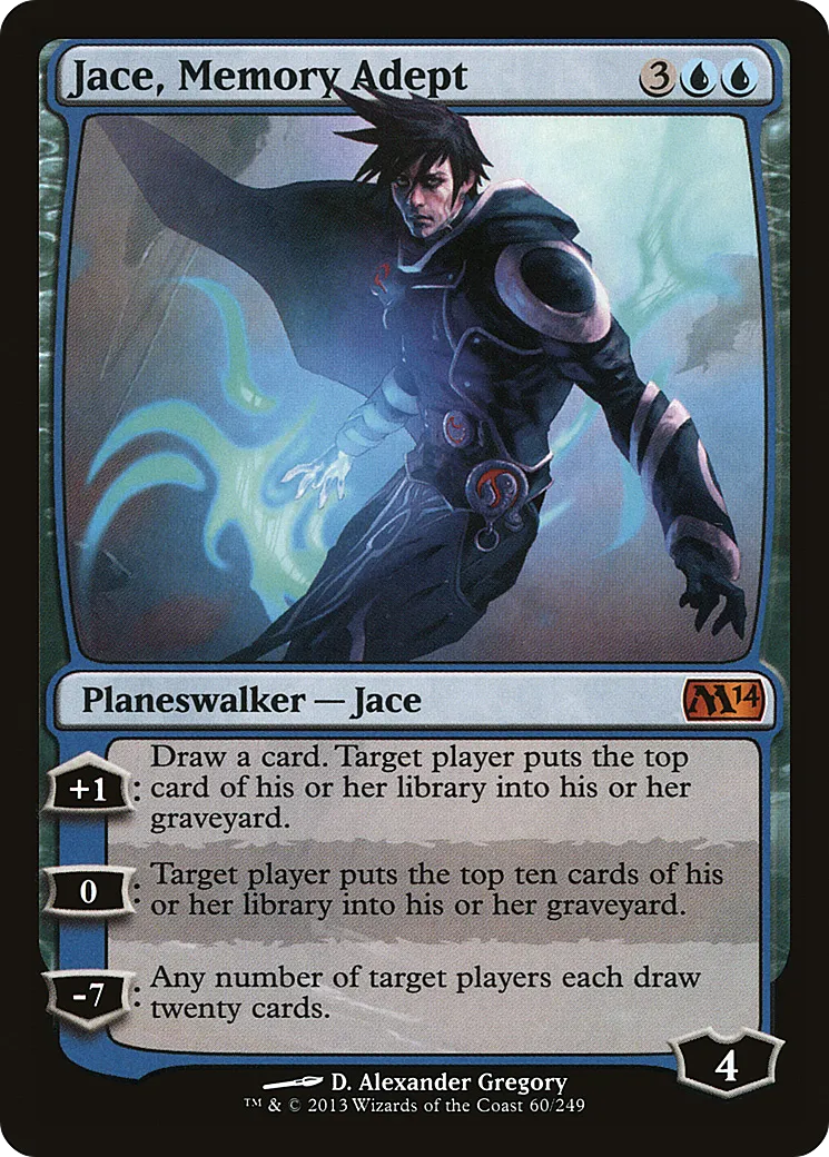 Jace, Memory Adept — Magic 2014 — Magic: The Gathering