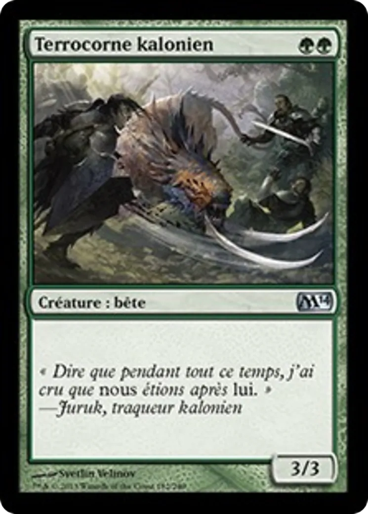Terrocorne kalonien — Magic 2014 — Magic: The Gathering