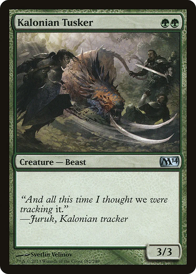 Terrocorne kalonien — Magic 2014 — Magic: The Gathering