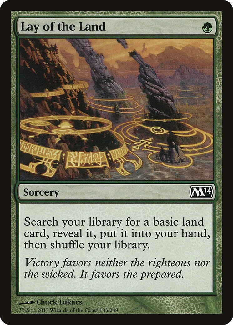 Disposition du terrain — Magic 2014 — Magic: The Gathering