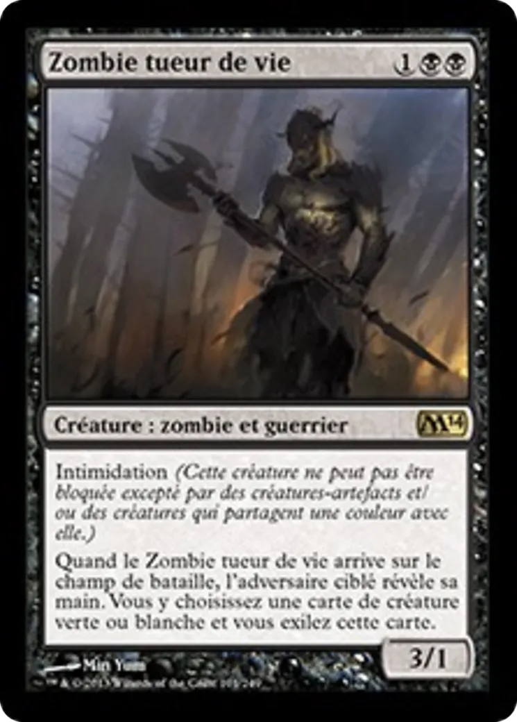Zombie tueur de vie — Magic 2014 — Magic: The Gathering
