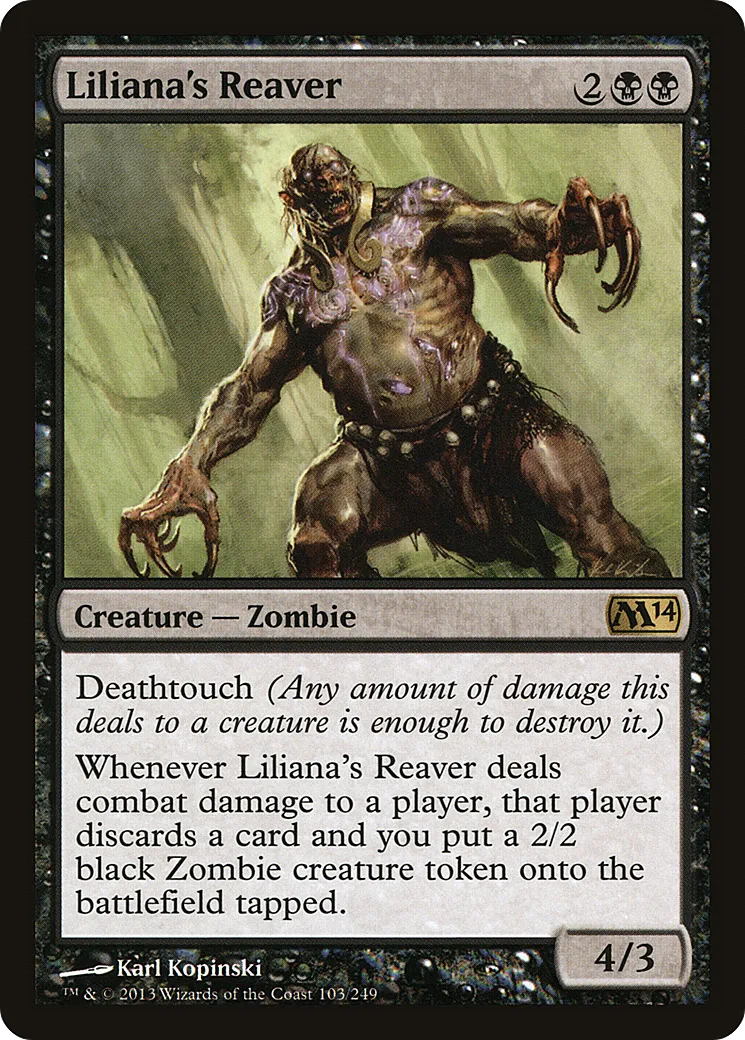 Liliana's Reaver — Magic 2014 — Magic: The Gathering