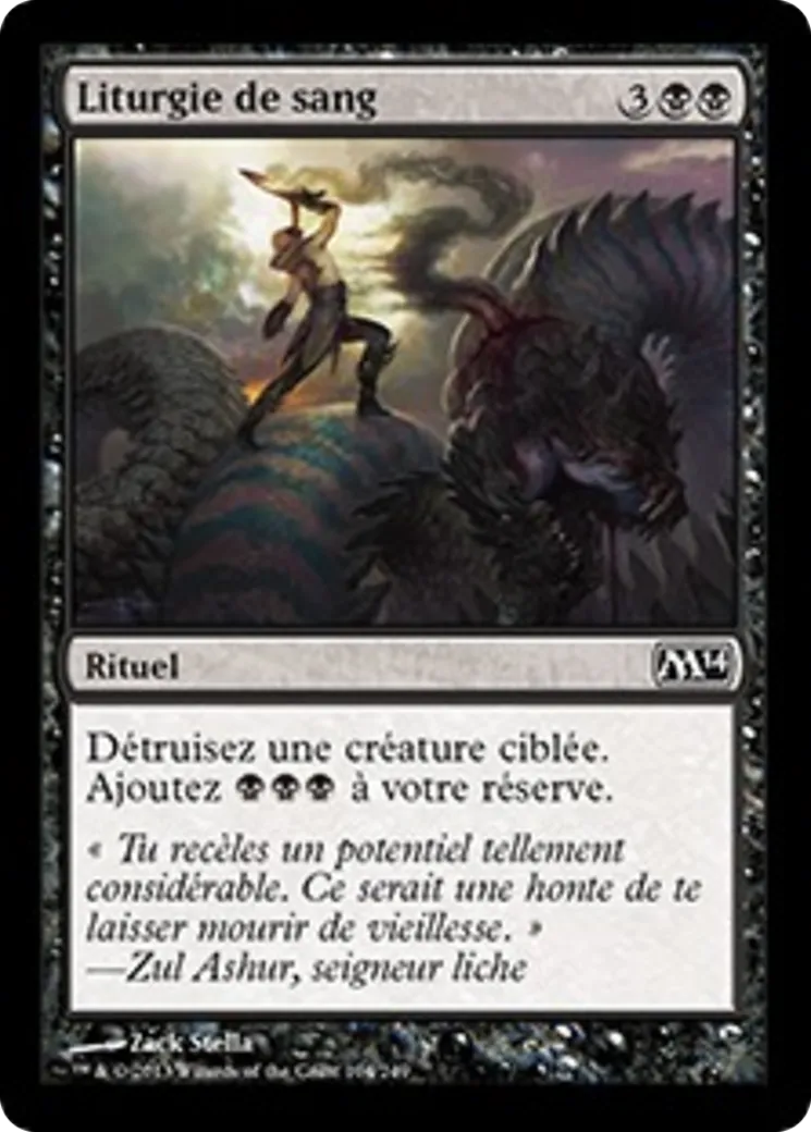 Liturgie de sang — Magic 2014 — Magic: The Gathering