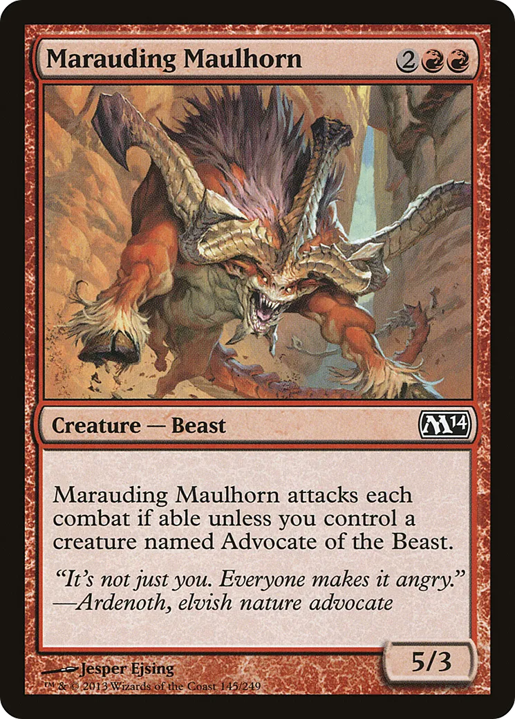 Cornetale en maraude — Magic 2014 — Magic: The Gathering