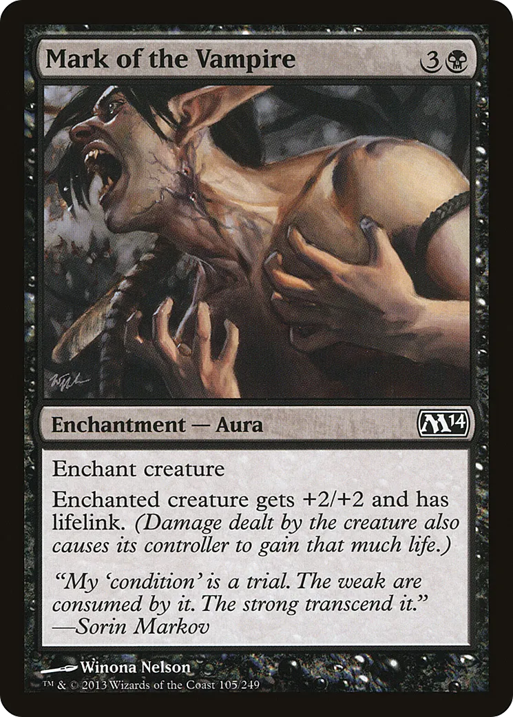 Mark of the Vampire — Magic 2014 — Magic: The Gathering