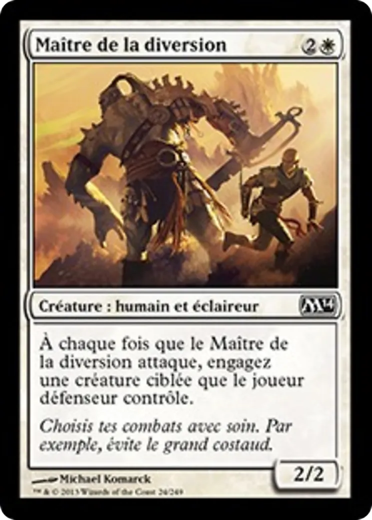 Maître de la diversion — Magic 2014 — Magic: The Gathering