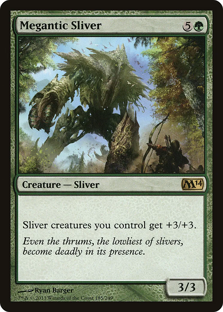 Megantic Sliver — Magic 2014 — Magic: The Gathering