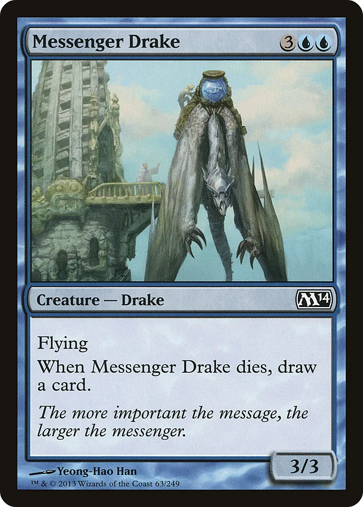 Drakôn messager — Magic 2014 — Magic: The Gathering