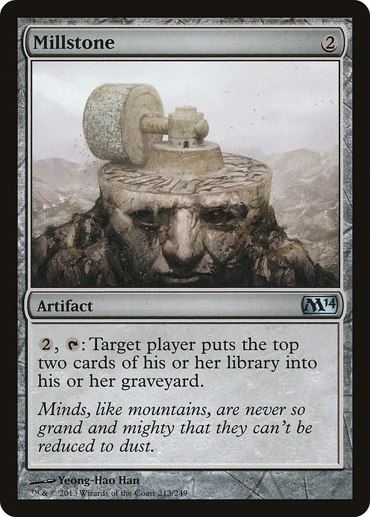 Millstone — Magic 2014 — Magic: The Gathering