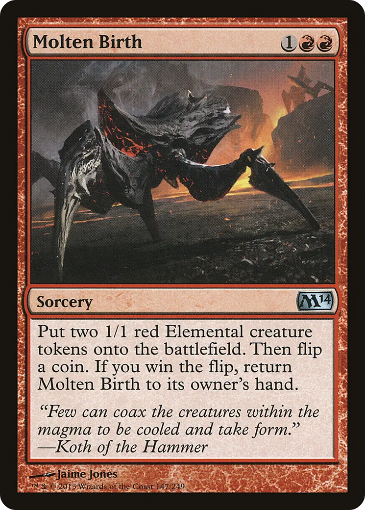 Molten Birth — Magic 2014 — Magic: The Gathering