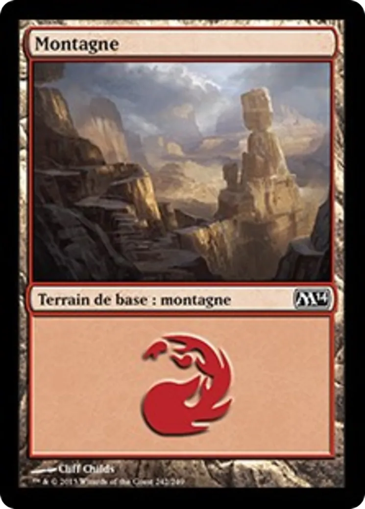 Montagne — Magic 2014 — Magic: The Gathering