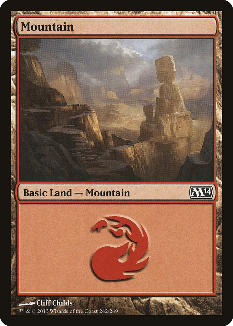 Montagne — Magic 2014 — Magic: The Gathering