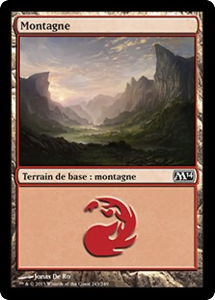 Montagne — Magic 2014 — Magic: The Gathering