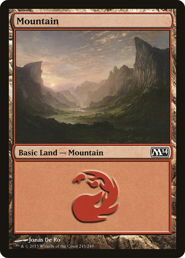 Montagne — Magic 2014 — Magic: The Gathering