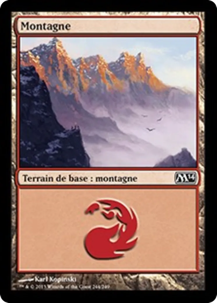 Montagne — Magic 2014 — Magic: The Gathering