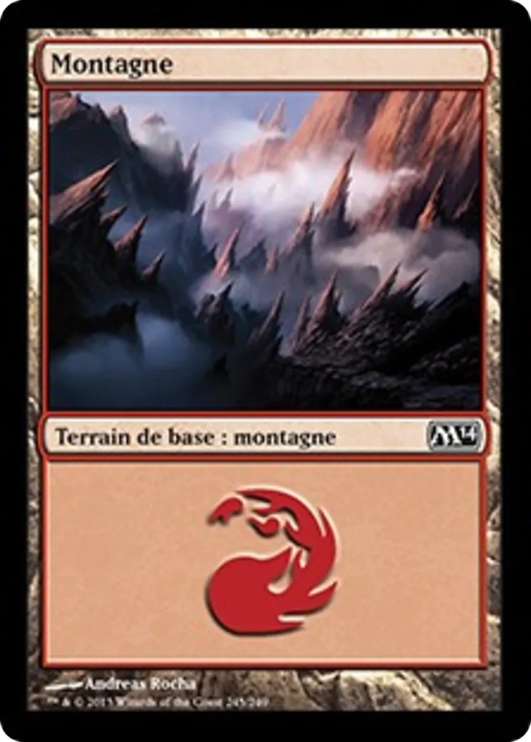 Montagne — Magic 2014 — Magic: The Gathering